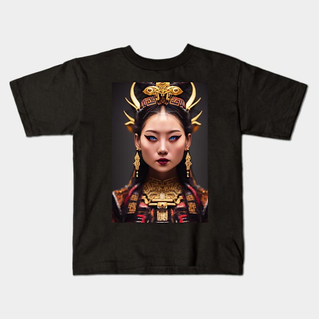 Dark Enchantress of Gu'l 2 Kids T-Shirt by qaisarkhan101